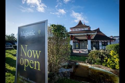 Majestic Wine has opened its latest new store at the iconic Chinese Garage in Beckenham, south London.
